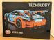 Конструктор машинка Porsche GT3 Gulf Technic, 2863 деталей, совместимый с LEGO, технический набор 1000235 фото 15