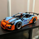 Конструктор машинка Porsche GT3 Gulf Technic, 2863 деталей, совместимый с LEGO, технический набор 1000235 фото 1